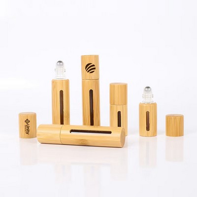 Bamboo Roller Bottles for Essential Oils 10ml